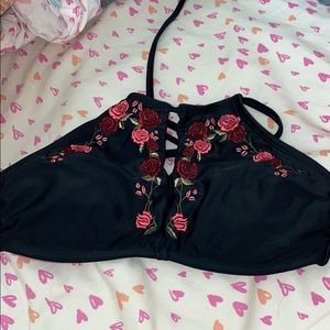 rose bikini top